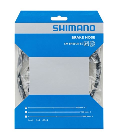 SHIMANO Jarruletku SM-BH59-JK-SS Suora 1000 mm Musta
