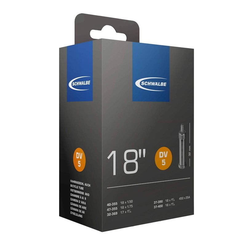 Schwalbe Sisärengas DV 5 Standard 32/47-355/400 Dunlop-venttiili 32mm