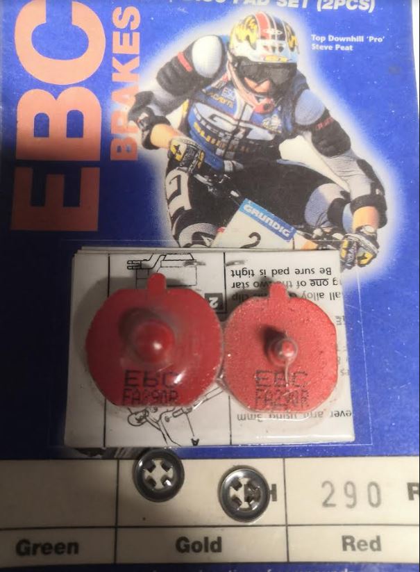 Levyjarrupalat EBC Red