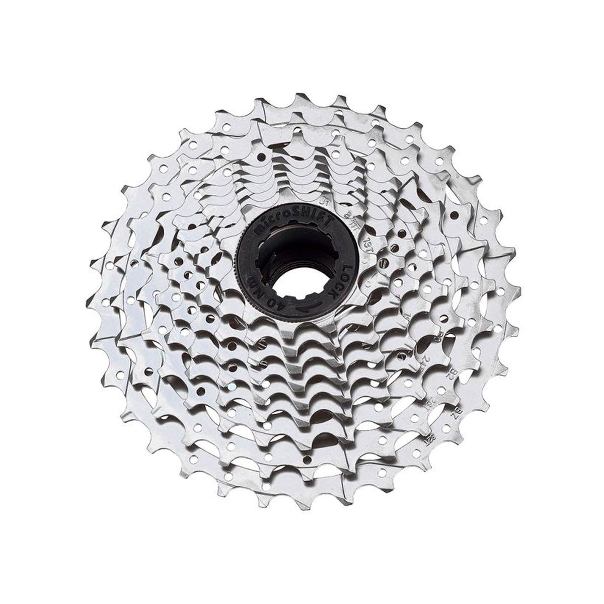 Kasettipakka 9-v MICROSHIFT, 11-32, CS-H092, hopea