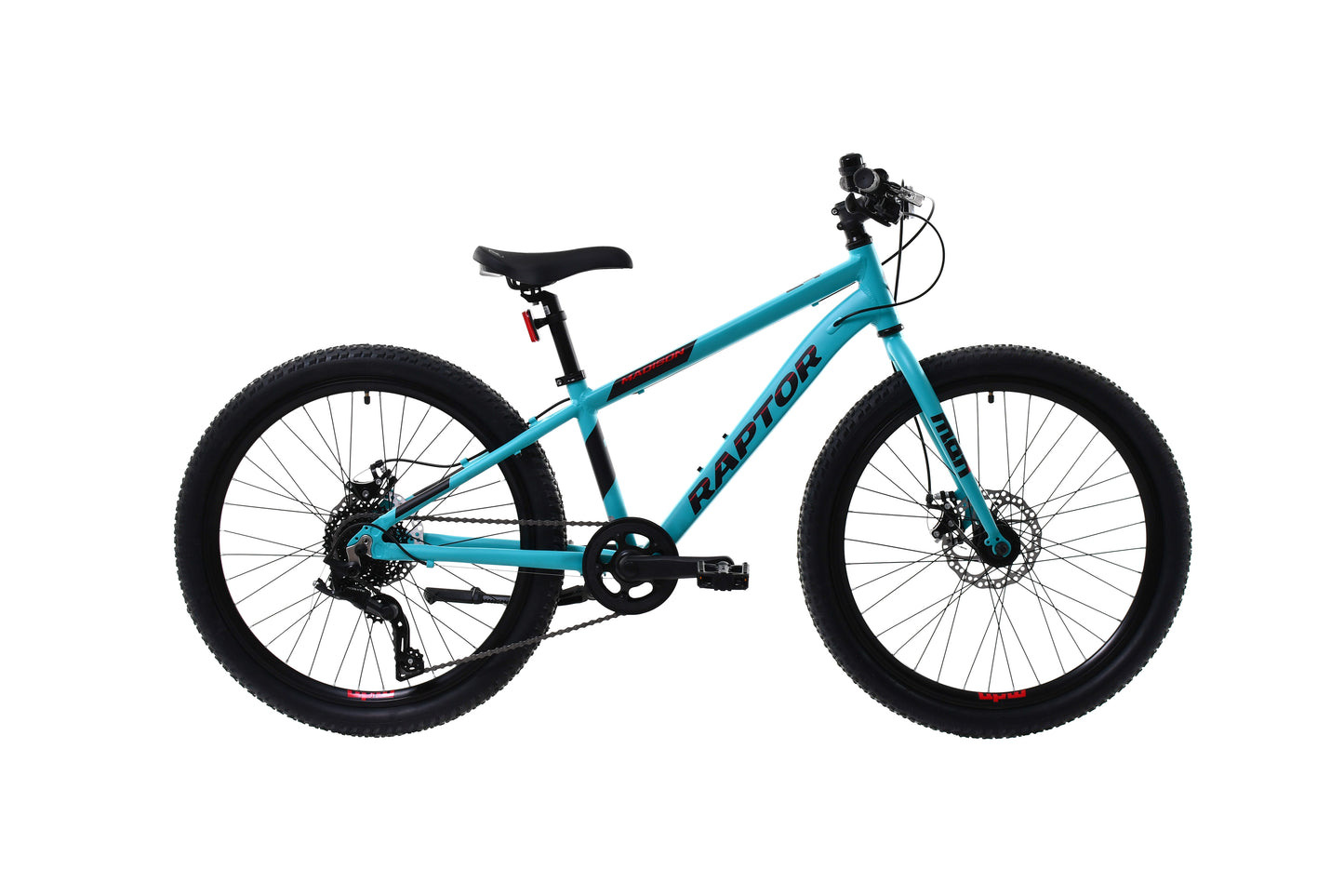 MADISON 24' RAPTOR DISC 1X8 ALU MATTA SININEN 30CM lasten pyörä
