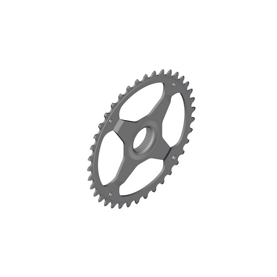 SHIMANO Eturatas 38T – FC-E5000/FC-E5010 (kaksipuolinen ketjusuoja)/SM-CRE50