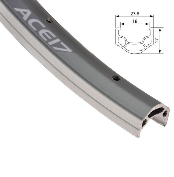 Vanne ALEX 24" 18-507, ACE 17 tuplapohja, 36r, alumiini