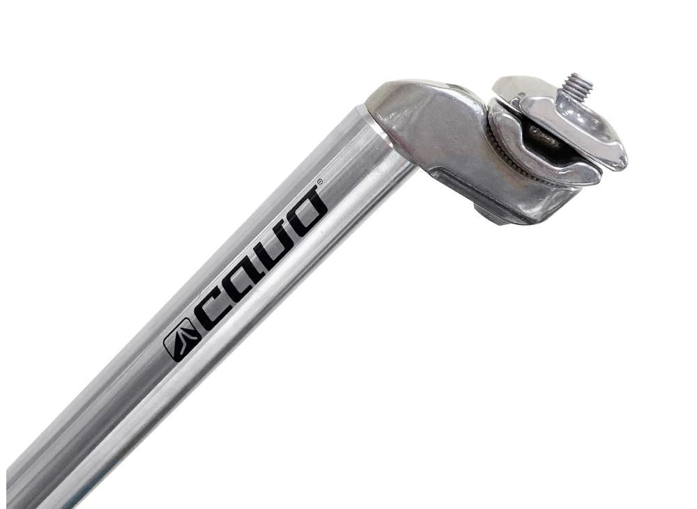 Istuinkannatin Cavo 30,9 mm alumiini kirkas