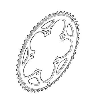 SHIMANO TIAGRA Eturatas 50T - FC-4550(Hopea)