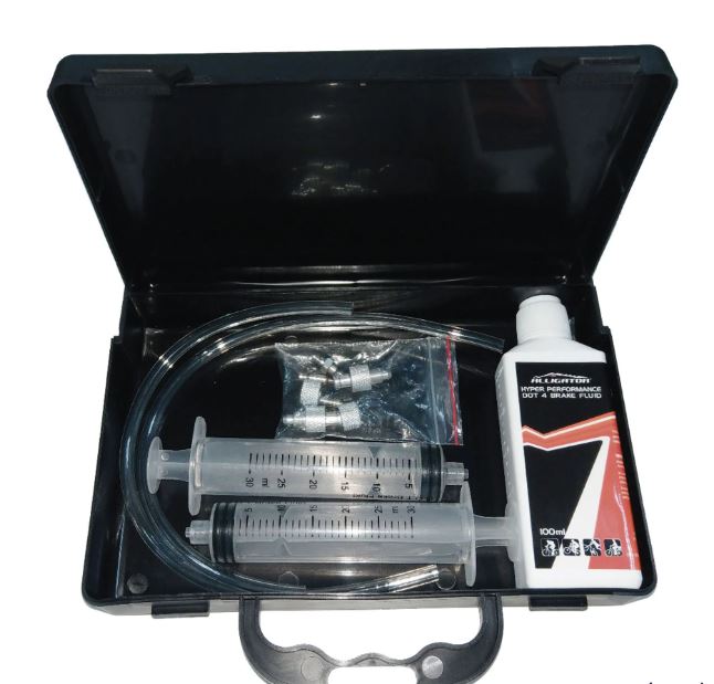 Hydraulijarrujen ilmaussarja ALLIGATOR Avid ja Hayes 100ml DOT 4.0