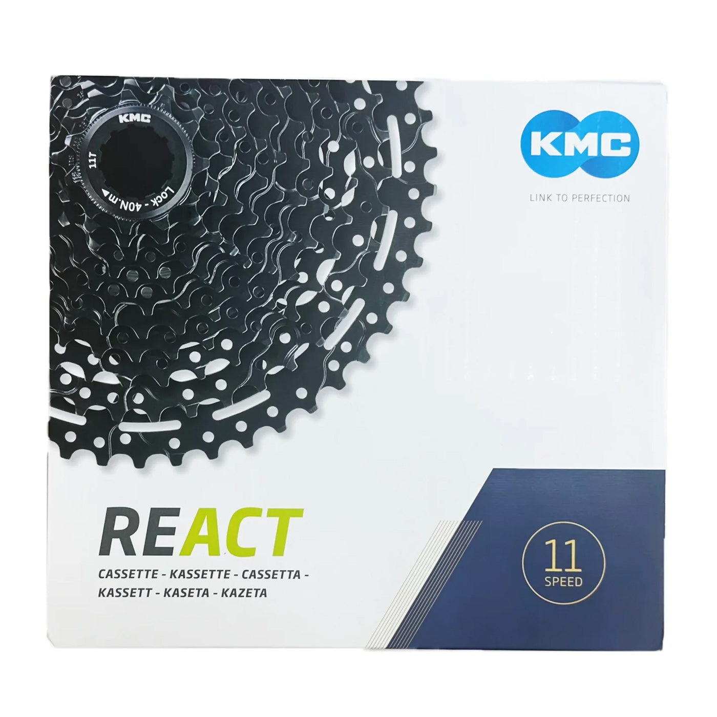 Kasettipakka 11-v KMC, 11-50