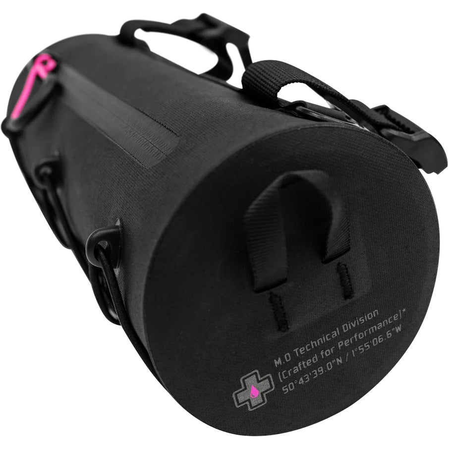 Muc-Off Explorer Ohjaustangon Laukku 2.4L - Musta