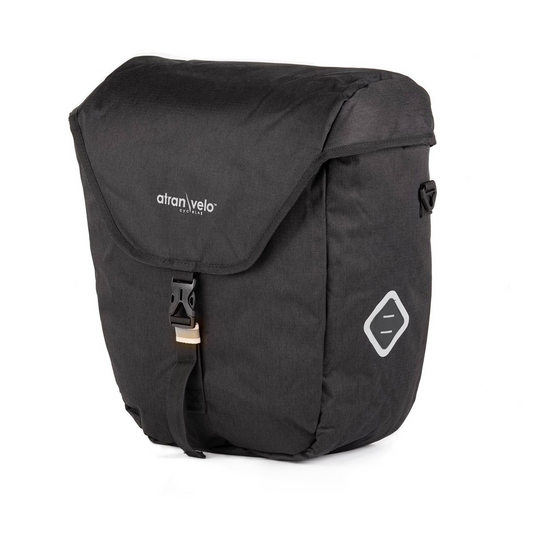 Sivulaukku ATRAN Zap, 25l, musta, AVS