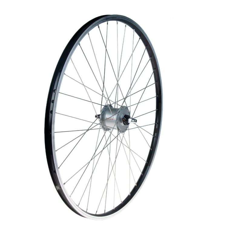 Etupyörä 28" 19-622 SHIMANO Napadynamo. Alex X2000. 2-pohja. 36r. musta