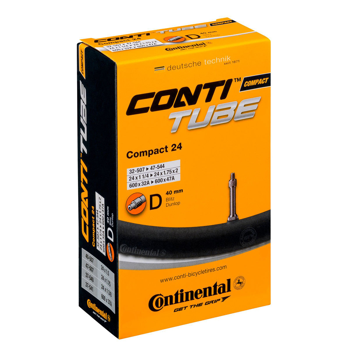 Sisärengas 24" CONTINENTAL 32/47-507/544, pikaventtiili 40