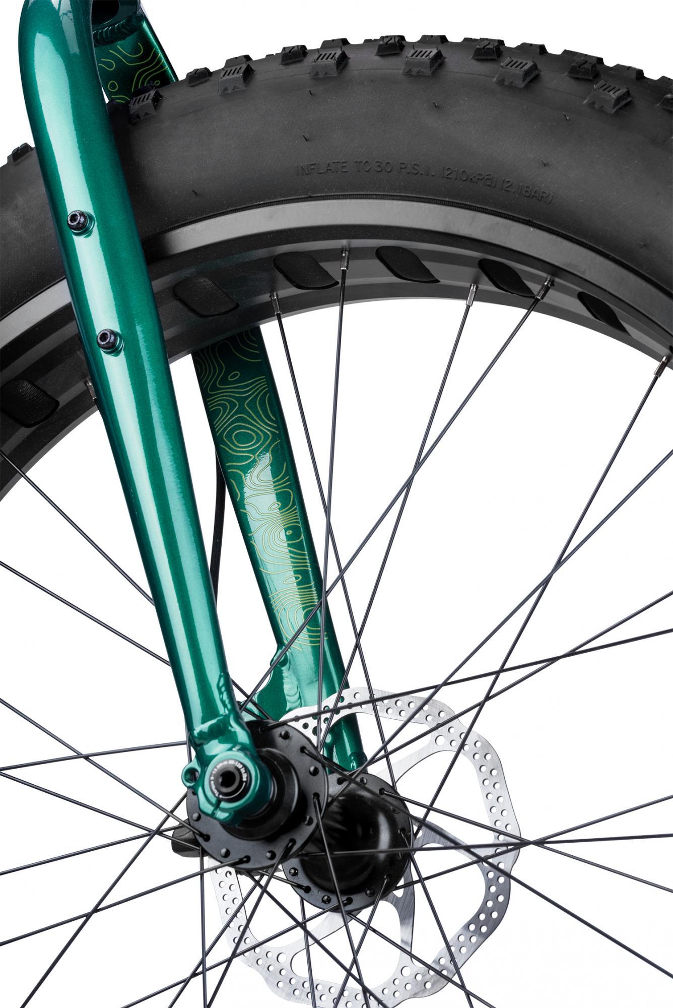 Icebreaker 10 Fatbike green