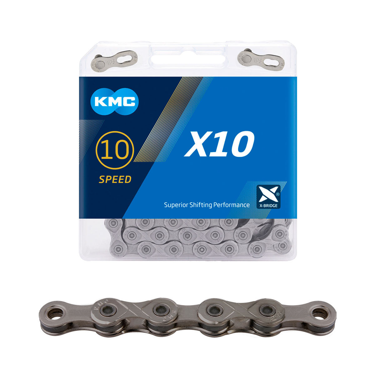 Ketju 10-v X10 Grey, 1/2 x 11/128", 114L
