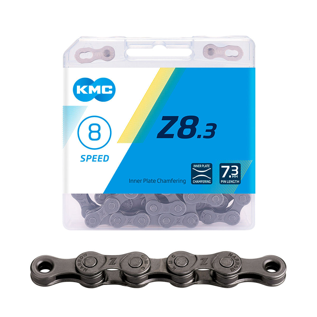 Ketju 6/7/8-v Z8 Silver/Grey, 1/2 x 3/32", 114L