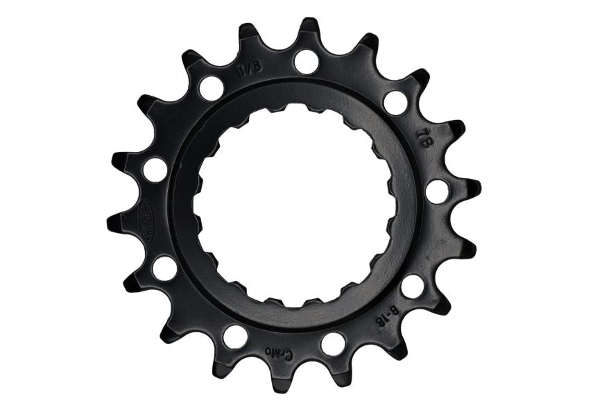 Ketjuratas KMC E-bike Bosch etu musta 1/8" 18h