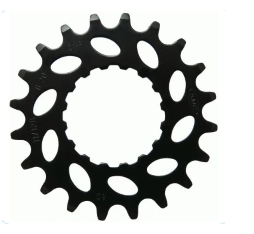 Ketjuratas KMC E-bike Bosch etu musta 11/128", 18h