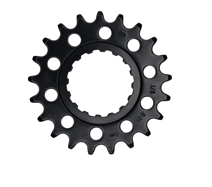 Ketjuratas KMC E-bike Bosch etu musta 1/8". 21h.