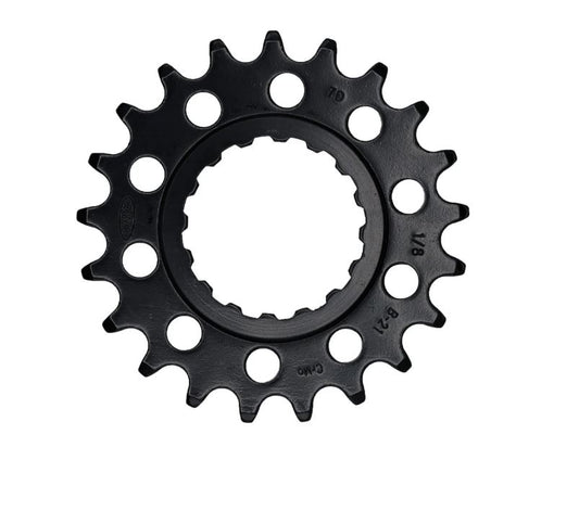 Ketjuratas KMC E-bike Bosch etu musta 1/8". 21h.