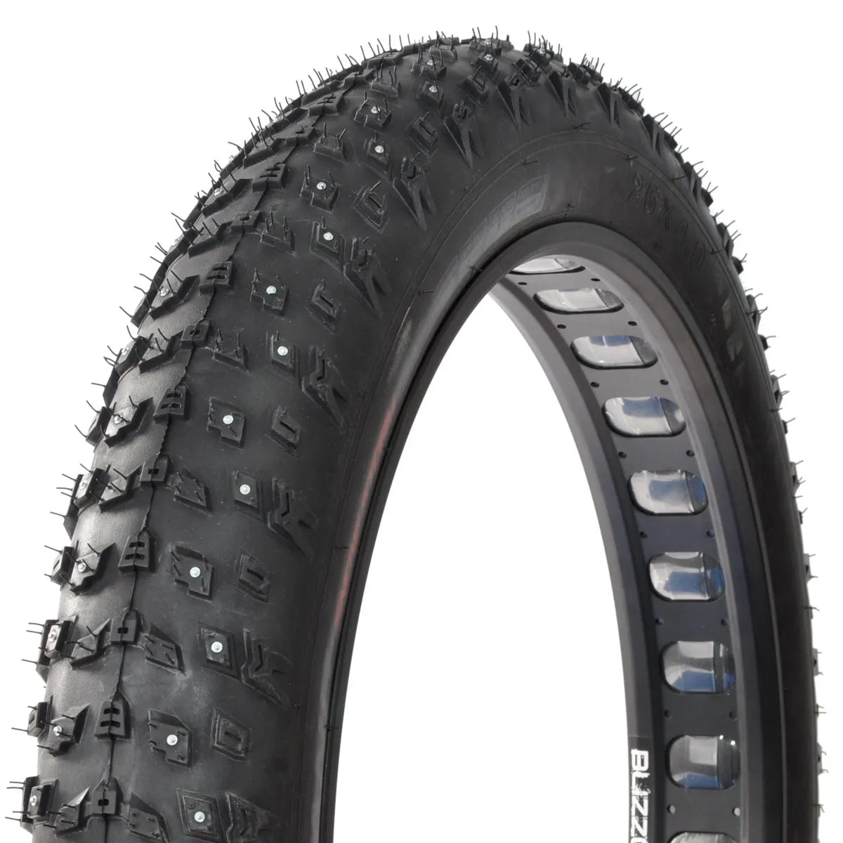Nastarengas fatbike 26" x 4,9 TR taitettava, musta