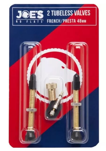 Joe's tubeless 2 kpl Presta 48mm