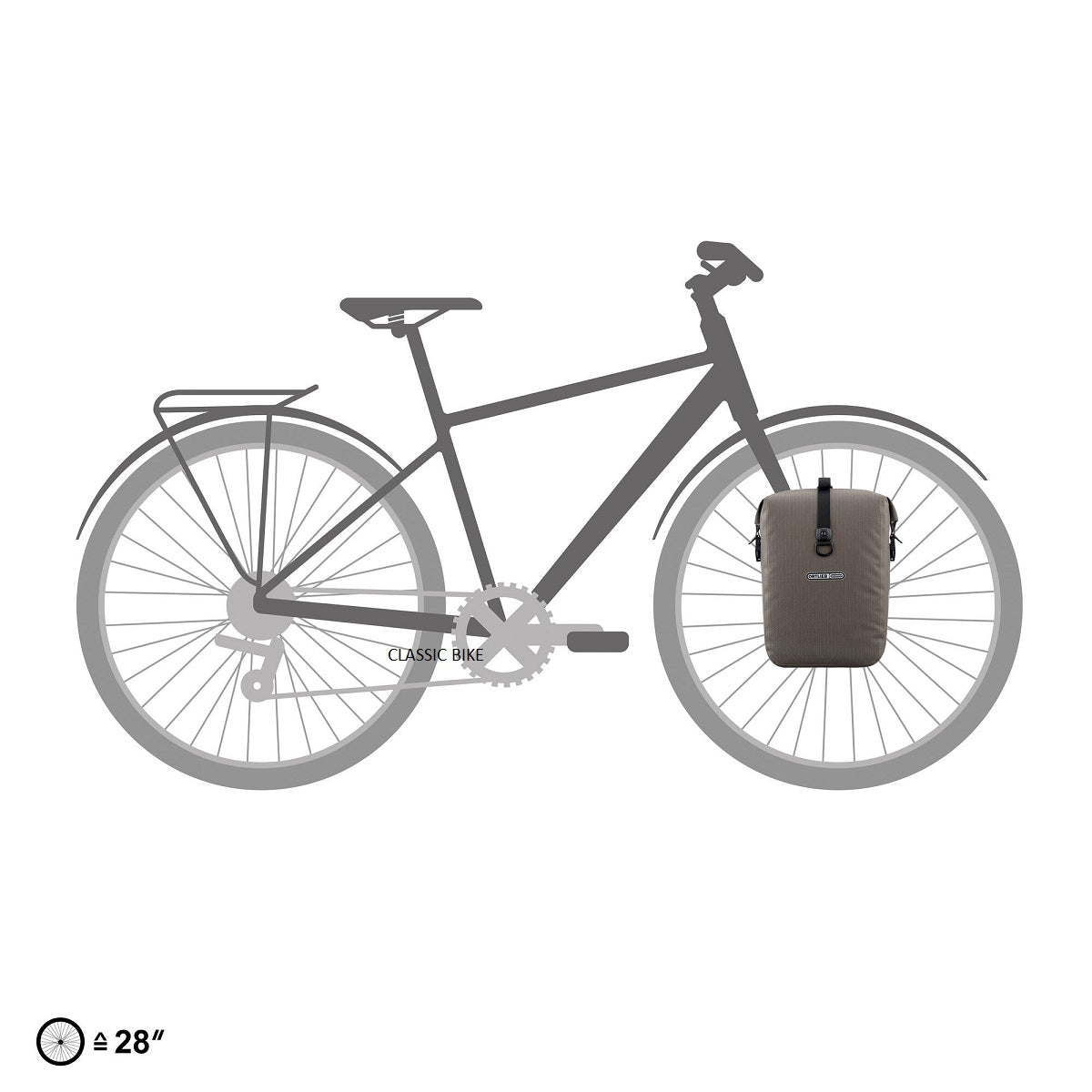 Ortlieb Gravel Pack- sivulaukku QL3.1