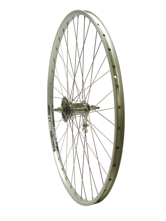 Takapyörä 28" 18-622 SHIMANO 1v. Alex ACE 17. 2-pohja. alumiini