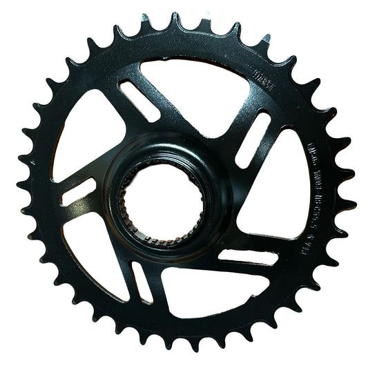 Eturatas EMS06 YAV03-NS-36T CL:55 36T 9-Spd STEEL BLK WO/LOGO