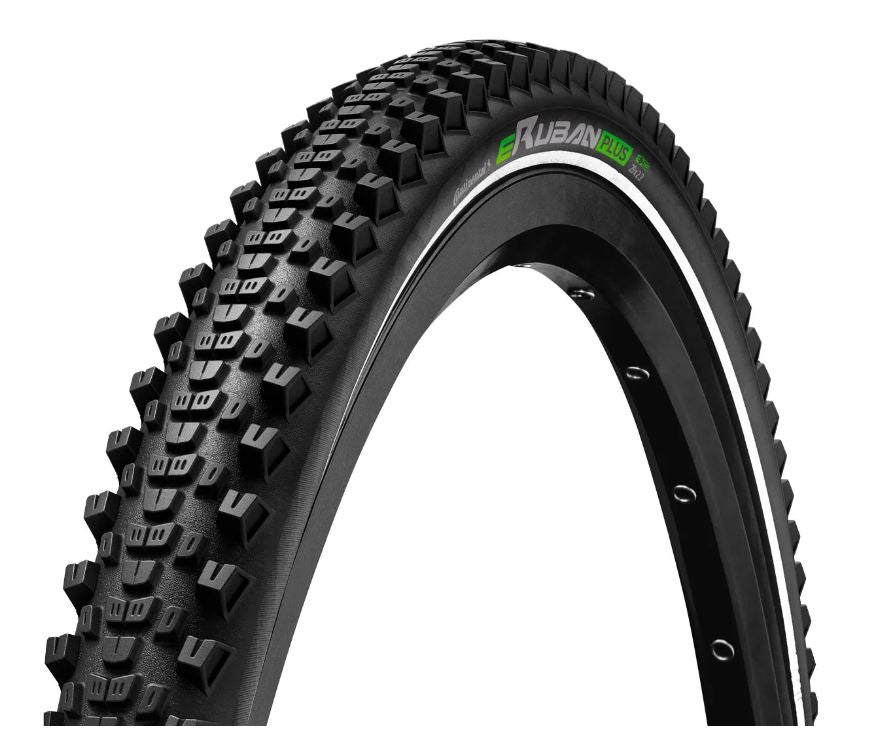 Ulkorengas 29" CONTINENTAL eRuban Plus musta, 58-622