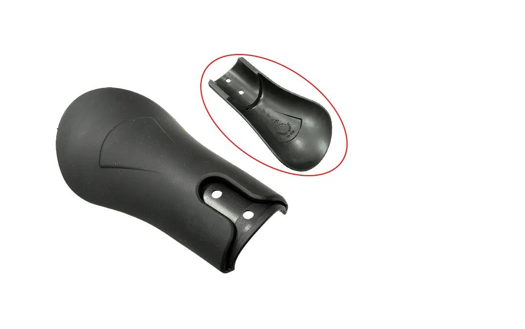 Lokasuojan jatke CAVO etu/taka musta 45mm