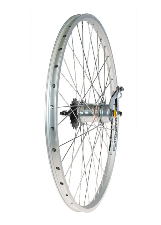Takapyörä 28" 18-622 NEXUS 3v. Alex DM 18 PAKSUT PINNAT 2-pohja alumiini
