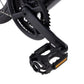OXFORD Poljin MTB Resin Musta 9/16"