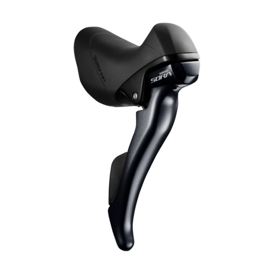 SHIMANO SORA Vaihde-/jarruvipu (käyrään ohjaustankoon) ST-R3000-R 9-vaihteinen DUAL CONTROL LEVER 2100 (valmiiksi koottu)