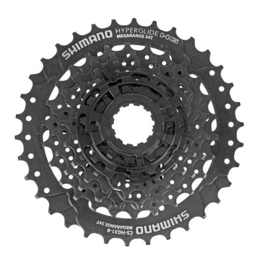 SHIMANO Kasetti CS-HG31-8 8-vaihteinen 11-13-15-17-20-23-26-34T