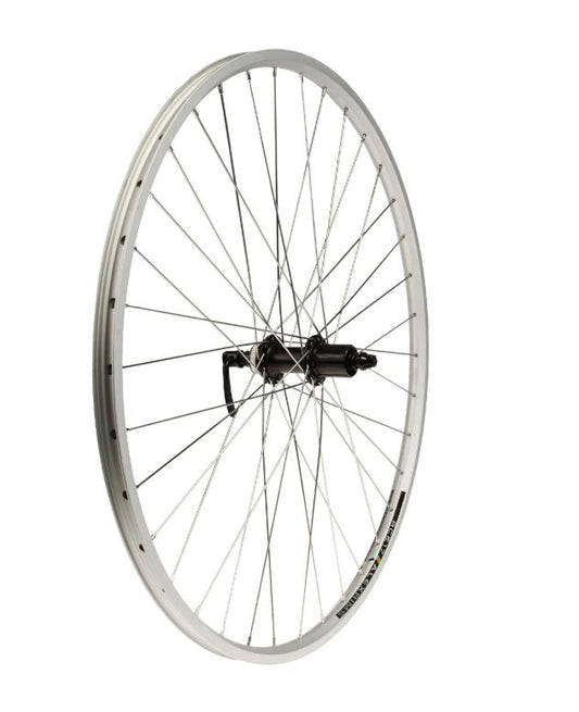 Takapyörä 28" 18-622 SHIMANO Acera (Center Lock). 8/9/10 pikalukitus Alex DM18