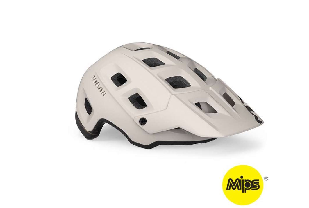 MET Pyöräilykypärä Terranova Off-White Bronze/Matt L (58-61cm)