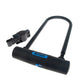U-Lukko CAVO 180x320mm musta