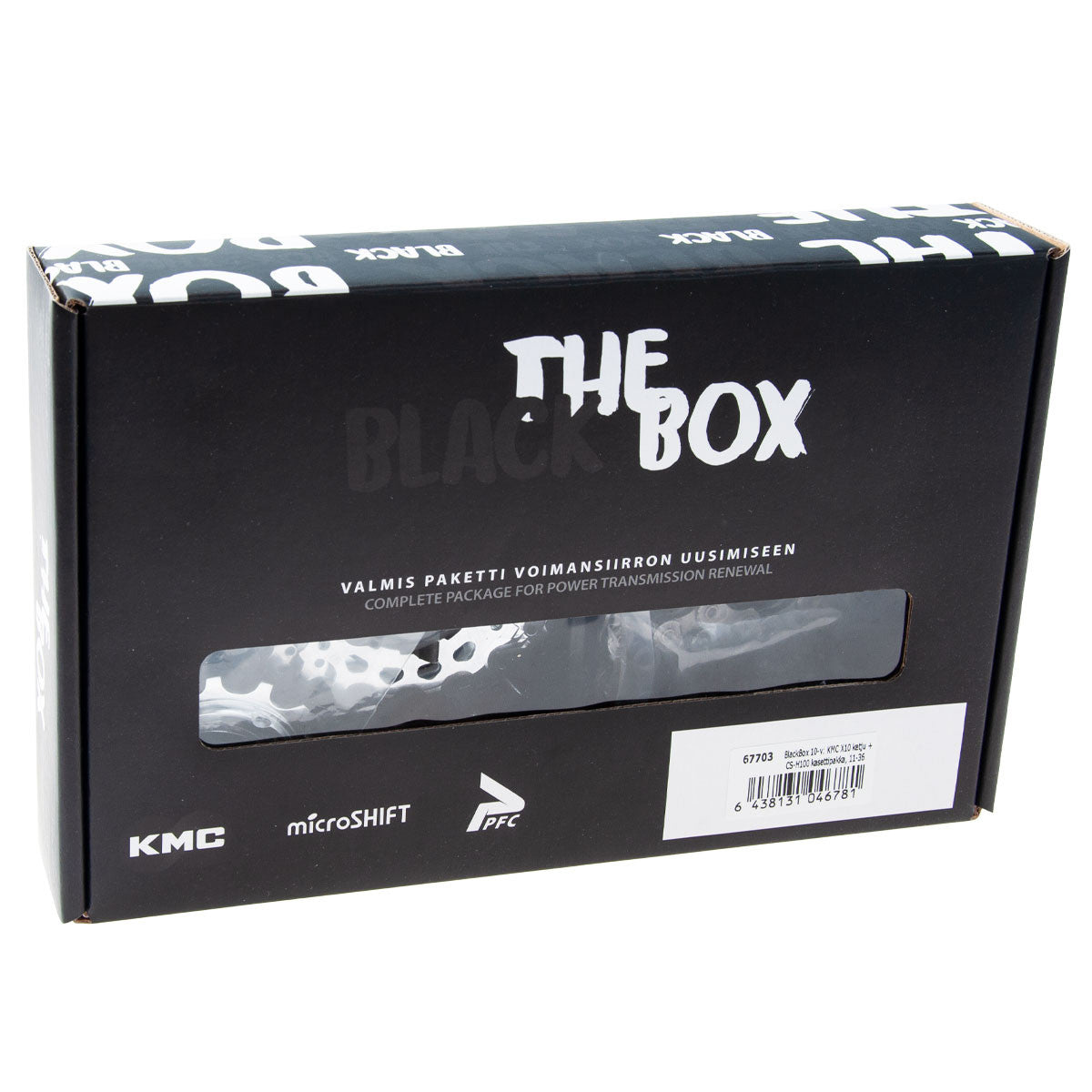 BlackBox 8-v KMC Z8 ketju + CS-H081 kasettipakka, 11-32